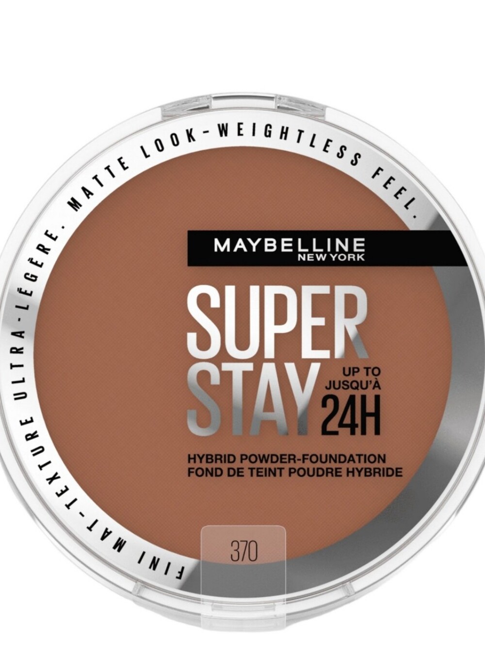 4 x Maybelline Super Stay Up to 24HR Hybrid Powder-Foundation, 370
